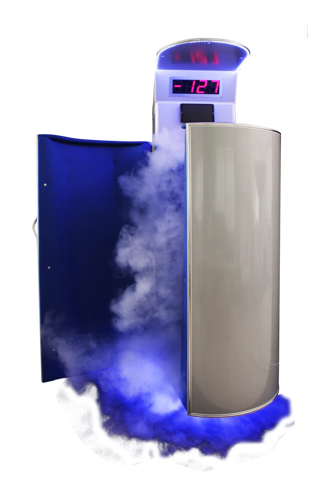 A whole-body cryotherapy chamber