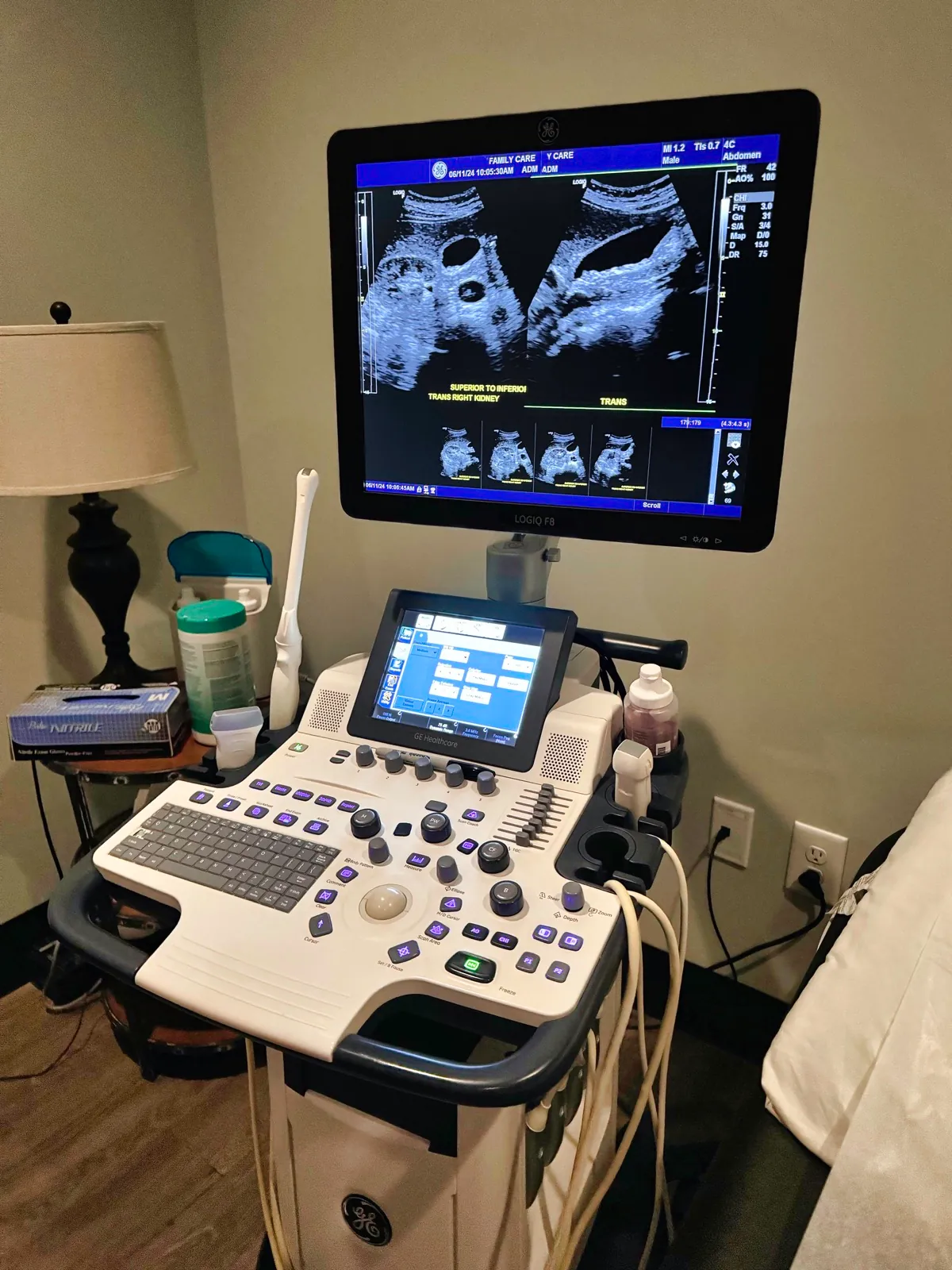 An Unfold Longevity specialist reviewing diagnostic imaging, reflecting our precision-driven vision